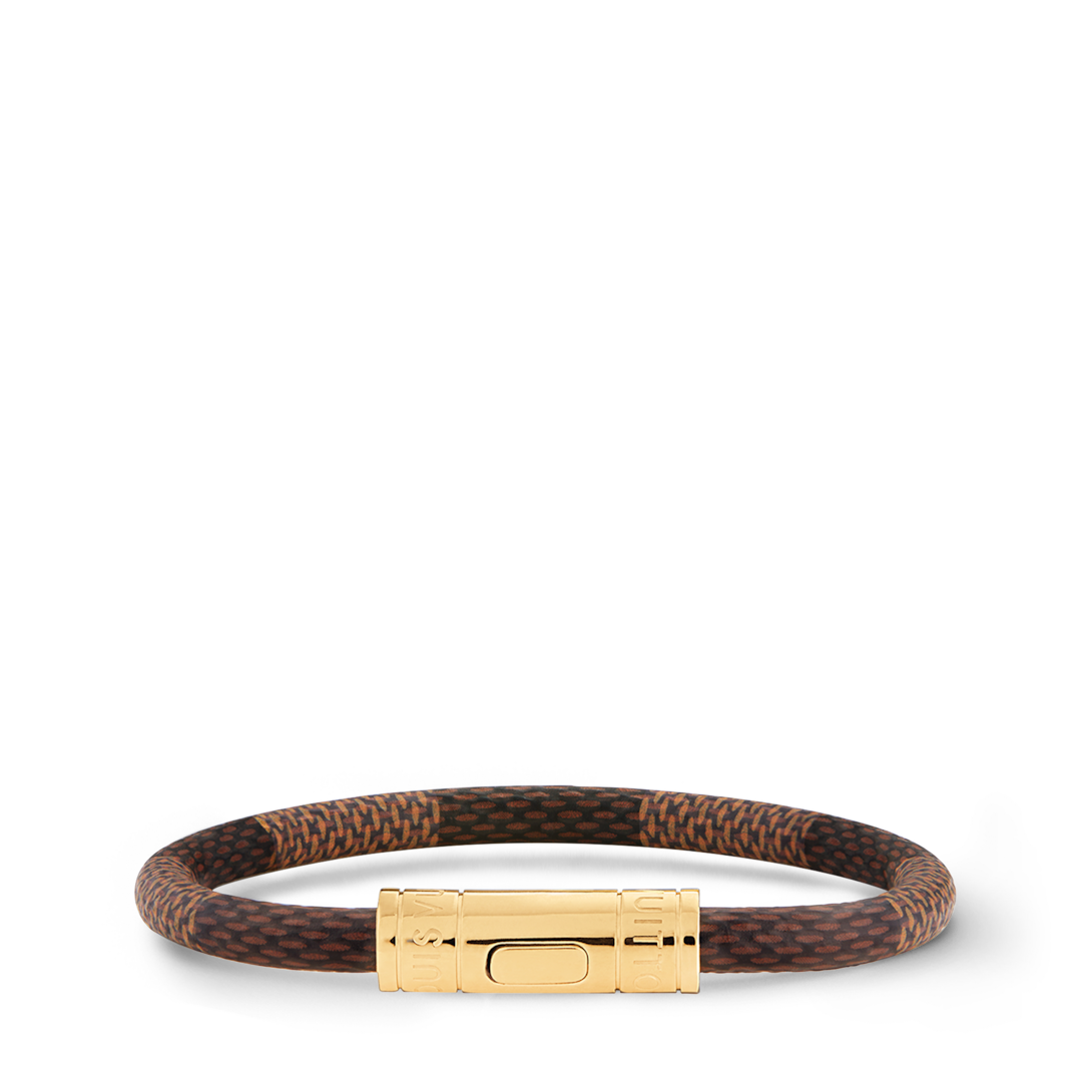 Louis Vuitton ブレスレット Keep It Bracelet Damier Ebene Canvas - Fashion Jewellery | LOUIS